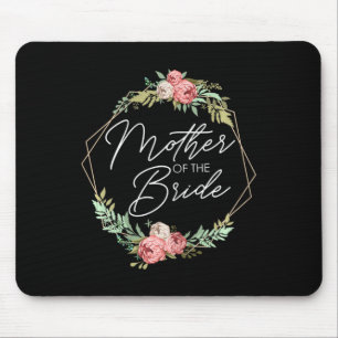 Mother Of The Bride Flowers Bride And Groom Weddin Mouse Mat