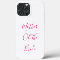 Mother Of The Bride Gift Wedding Favour Pink White