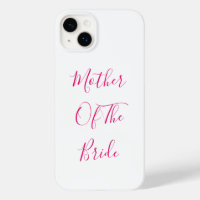 Mother Of The Bride Gift Wedding Favour Pink White