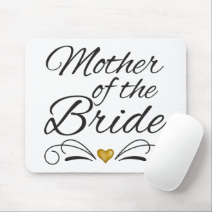 Mother Of The Bride - Heart Of Gold Mouse Mat