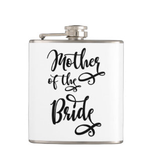 Mother of the Bride Hip Flask