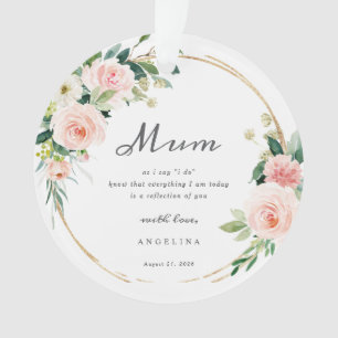 Mother Of The Bride Keepsake Ornament