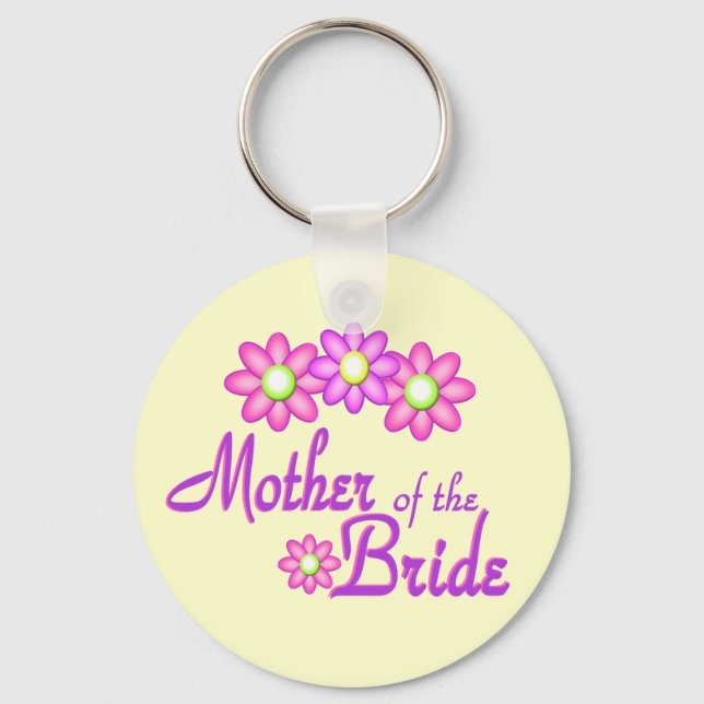 Mother of the Bride Key Ring (Front)