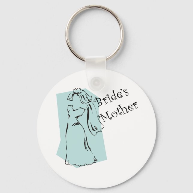 Mother Of The Bride Keychain (Front)