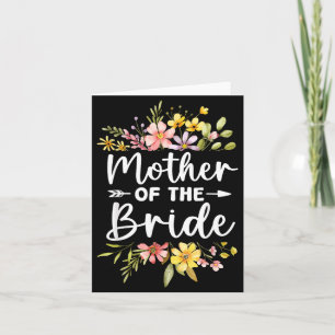 Mother Of The Bride Loved First Bride And Groom Card