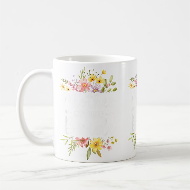 Mother Of The Bride Loved First Bride And Groom Coffee Mug (Left)