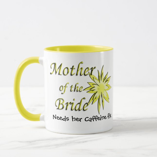 Mother of The Bride Mug (Left)