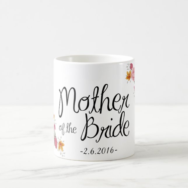 Mother of the Bride Ornate Coffee Mug (Center)