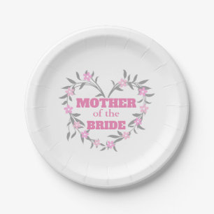 Mother of the Bride Paper Plate