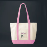 Mother of the Bride Peacock Feather Teal and Pink Tote Bag<br><div class="desc">This custom mother of the bride tote bag with its teal green and purple peacock feathers and pink and a place to put a name, wedding role, and wedding date makes a sweet wedding gift for a bride to be. Add her name and wedding date! You can change the bag...</div>