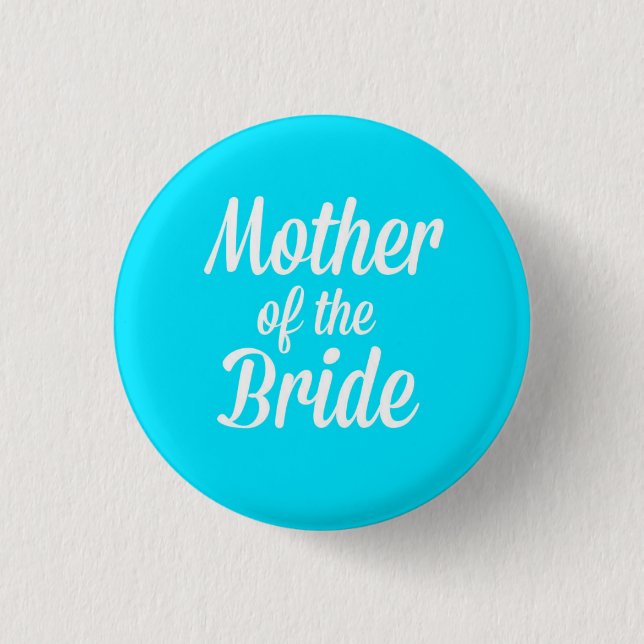 Mother of the Bride pin (Front)