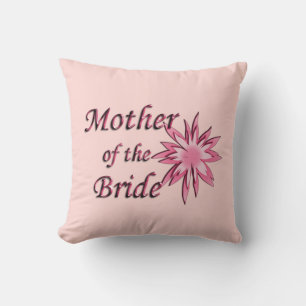 Mother of The Bride Pink Cushion