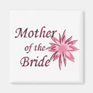 Mother of The Bride Pink Magnet