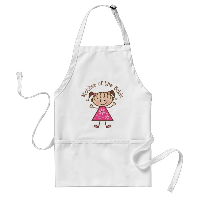 Mother of the Bride pink Standard Apron (Front)