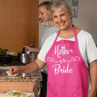 Mother of the Bride Pink Wedding Dinner Chef