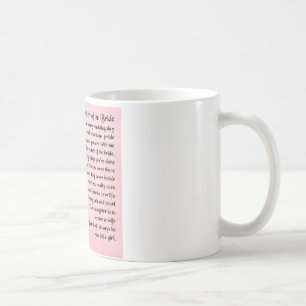 Mother of the Bride Poem -  Roses Coffee Mug