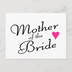 Mother Of The Bride Postcard