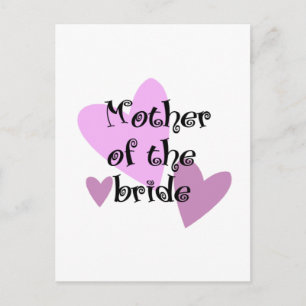 Mother of the Bride Postcard