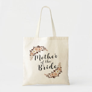 Mother of the Bride rustic boho floral Tote Bag