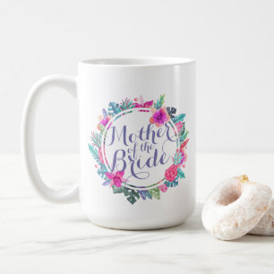 Mother of the Bride Tropical Floral Classic Mug