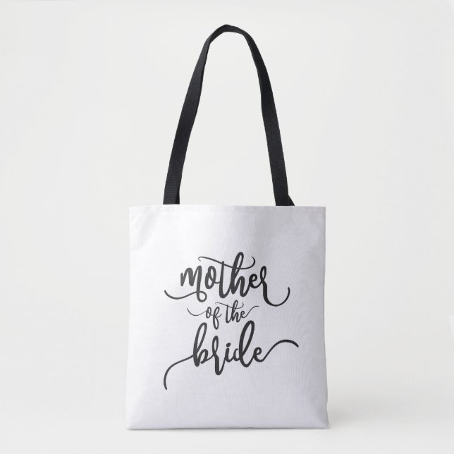 Mother of the Bride Wedding Calligraphy | Tote Bag (Front)