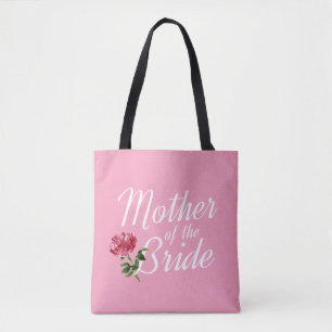 Mother of the Bride Wedding Calligraphy   Tote Bag