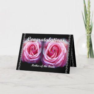 MOTHER of the BRIDE - Wedding Congratulations Card