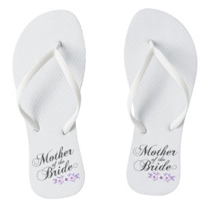 Mother of the Bride Wedding Flip Flops