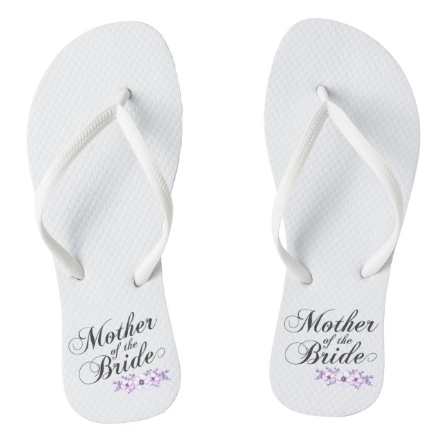 Mother of the Bride Wedding | Flip Flops (Footbed)