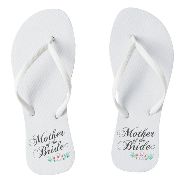 Mother of the Bride Wedding | Flip Flops (Footbed)