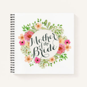 Mother of the Bride Wedding Guestbook Notebook