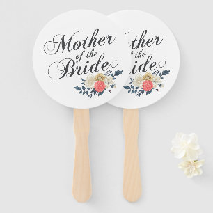 Mother of the Bride Wedding Hand Fan
