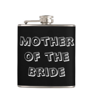 Mother of the Bride Wedding Hip Flask