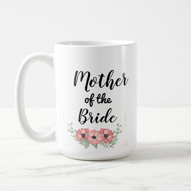 Mother of the Bride wedding mug (Left)