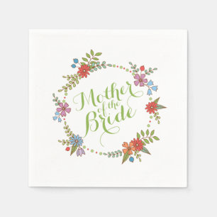 Mother of the Bride Wedding   Napkin