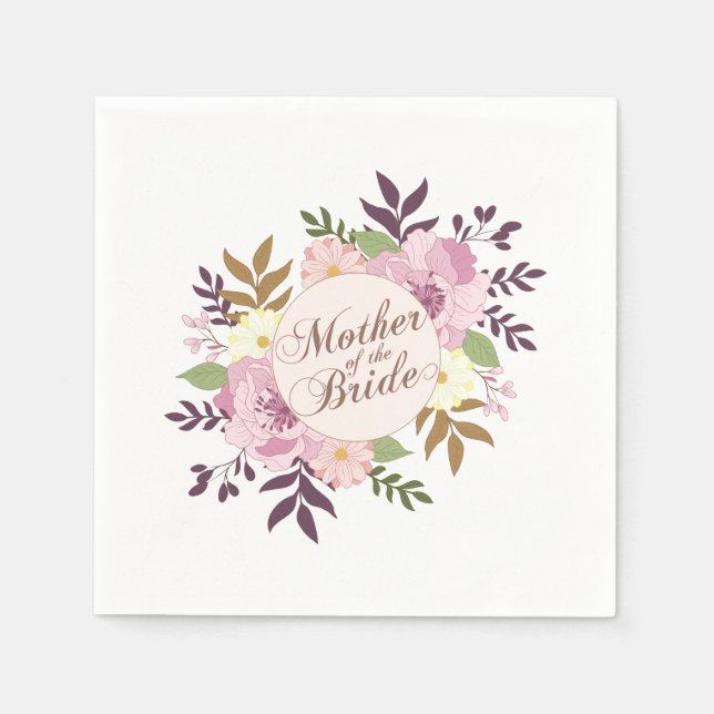 Mother of the Bride Wedding | Napkin (Front)