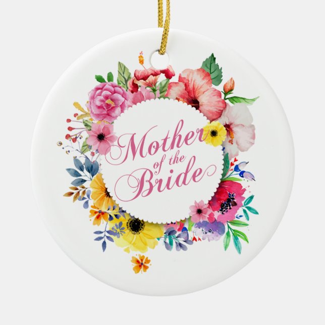 Mother of the Bride Wedding | Ornament (Front)
