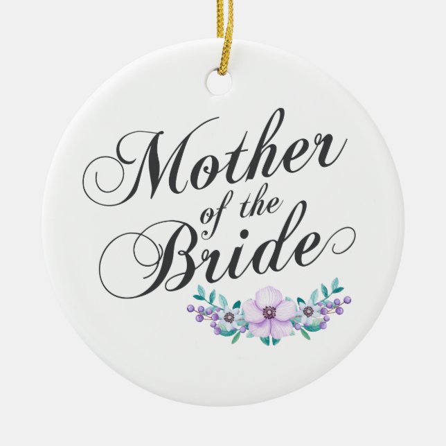 Mother of the Bride Wedding | Ornament (Front)