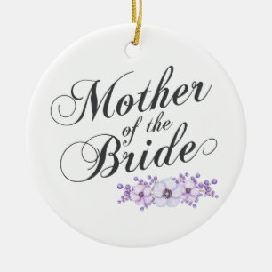 Mother of the Bride Wedding Ornament