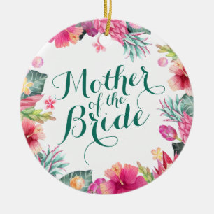 Mother of the Bride Wedding Ornament