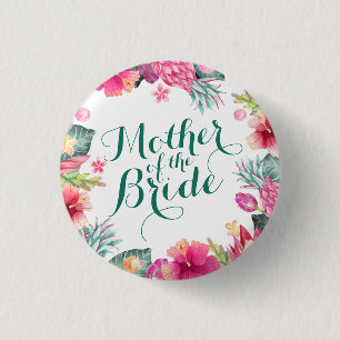 Mother of the Bride Wedding Pin Button