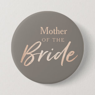 Mother of the Bride Wedding Rehearsal 7.5 Cm Round Badge