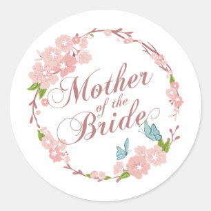 Mother of the Bride Wedding   Sticker Seal
