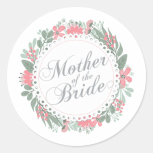 Mother of the Bride Wedding   Sticker Seal
