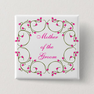 Mother of the Groom 15 Cm Square Badge