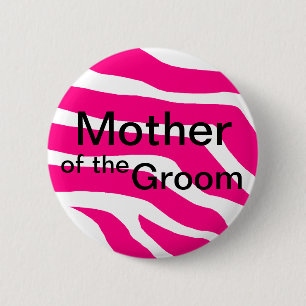 Mother Of The Groom 6 Cm Round Badge