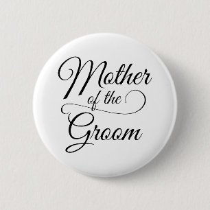 Mother of the Groom 6 Cm Round Badge