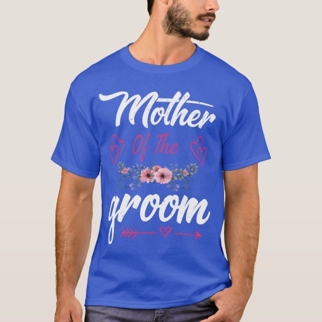 Mother of the Groom Bride retro T-Shirt (Front)