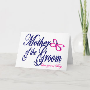 Mother of the Groom/ Butterfly Card