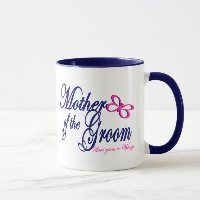 Mother of the Groom/ Butterfly Mug (Right)